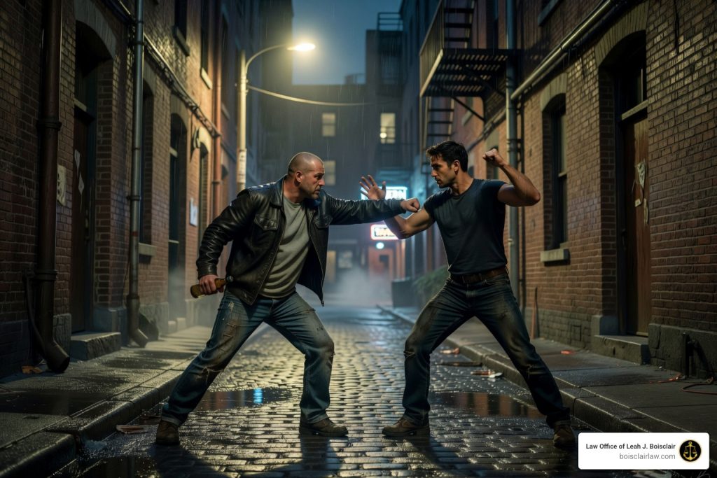 street fighting defense Cranston