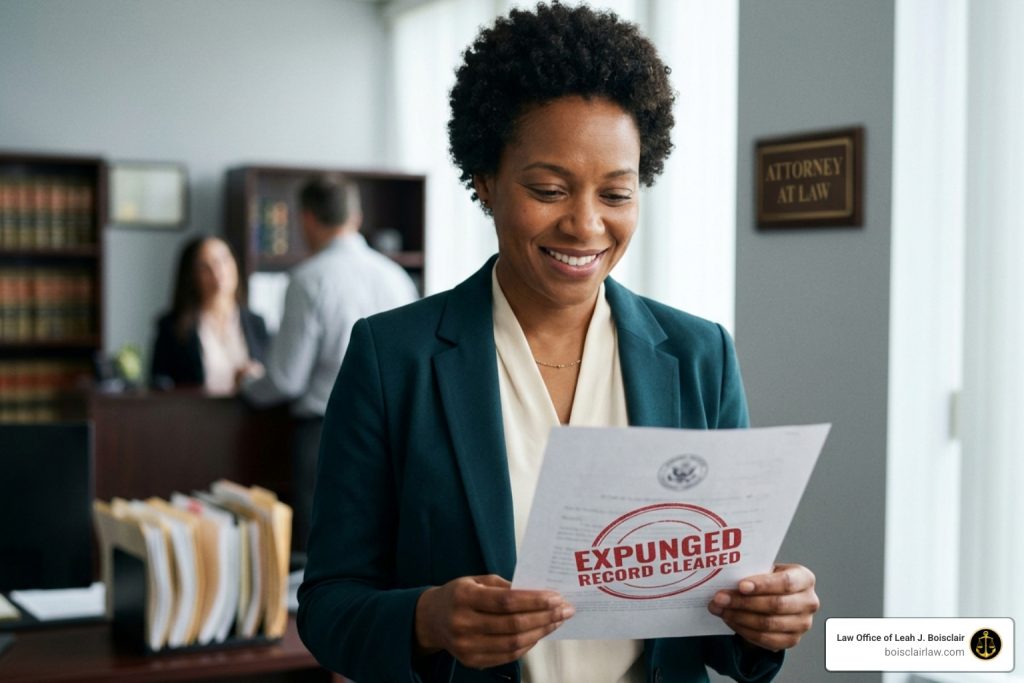 record expungement eligibility